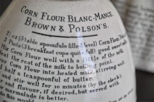 BROWN & POLSON'S　陶器モールド　タイプ１　１