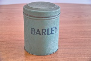 英国　Tala社製　BARLEY (大麦)缶　とっても凝った作りです！
