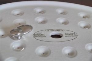 陶器の水切りトレー　英国　GRIMWADE社製　大きなサイズです。５