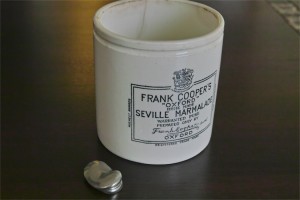 FRANK COOPER'S マーマレード販売用陶器　新しいタイプ