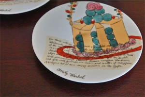 ドイツ　ローゼンタール（Rosenthal）製　アンディ・ワォホール（Andy Warhol）デザイン ケーキ柄のエスプレッソカップ　２ヶセット　５