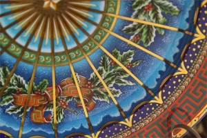 ドイツ　ローゼンタール（Rosenthal）１９９９年度　クリスマスプレート　飾り用大皿プレート　３