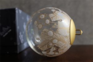 ドイツ　ローゼンタールStudio-line製　ビョルン・ヴィンブラッドデザイン　クリスマスオーナメント　ガラス玉