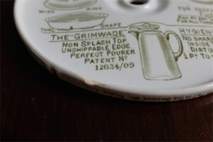 英国　GRIMWADE社　Quick-Cooker クイッククッカー　Mサイズ　グリーンでたっぷり書かれた文字が魅力です！